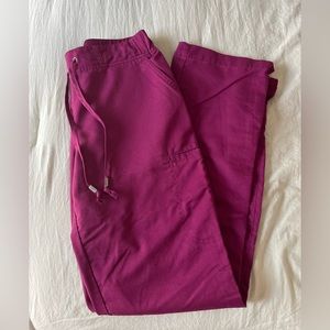 Maroon Grey’s Anatomy scrub bottoms - size small